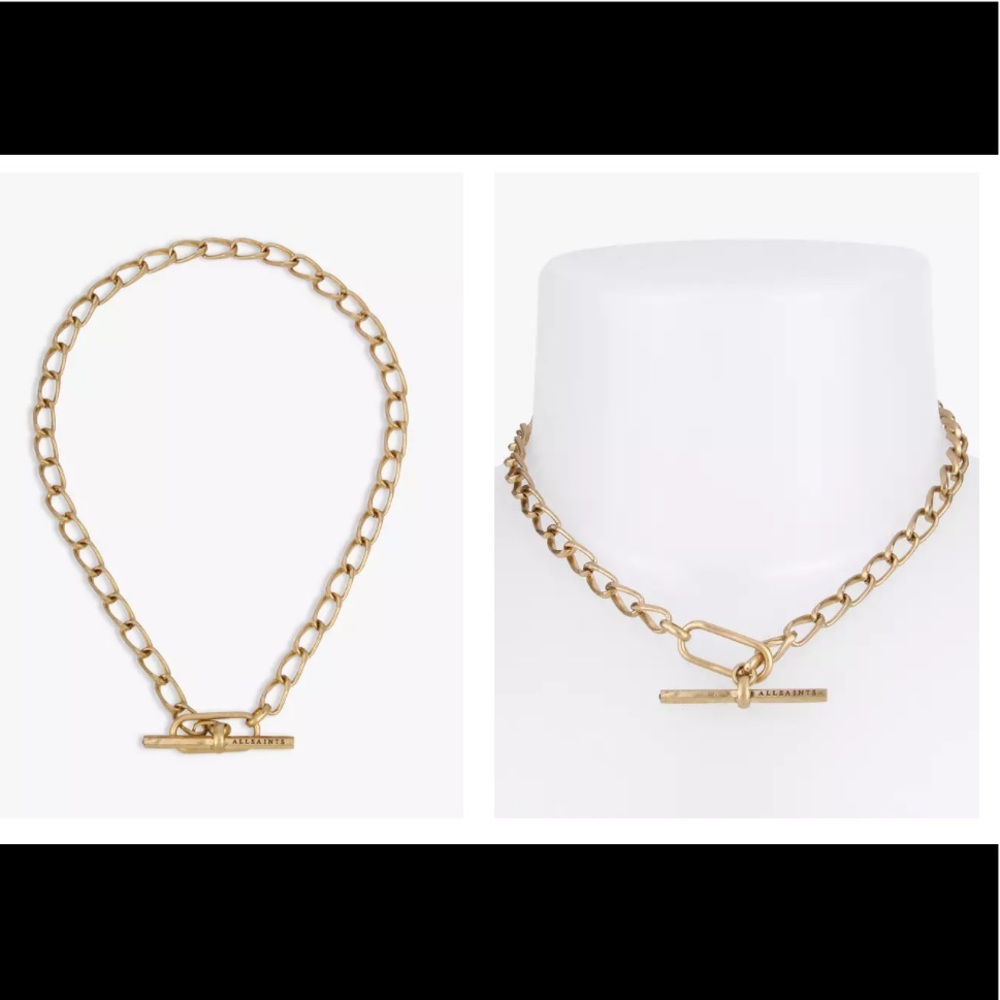 FREE WITH PURCHASE! AllSaints Chainlink Collar Necklace